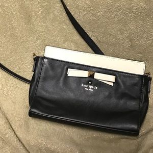 Black and Tan Kate Spade cross body